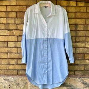 Lumiére Longline Colorblock Shirt